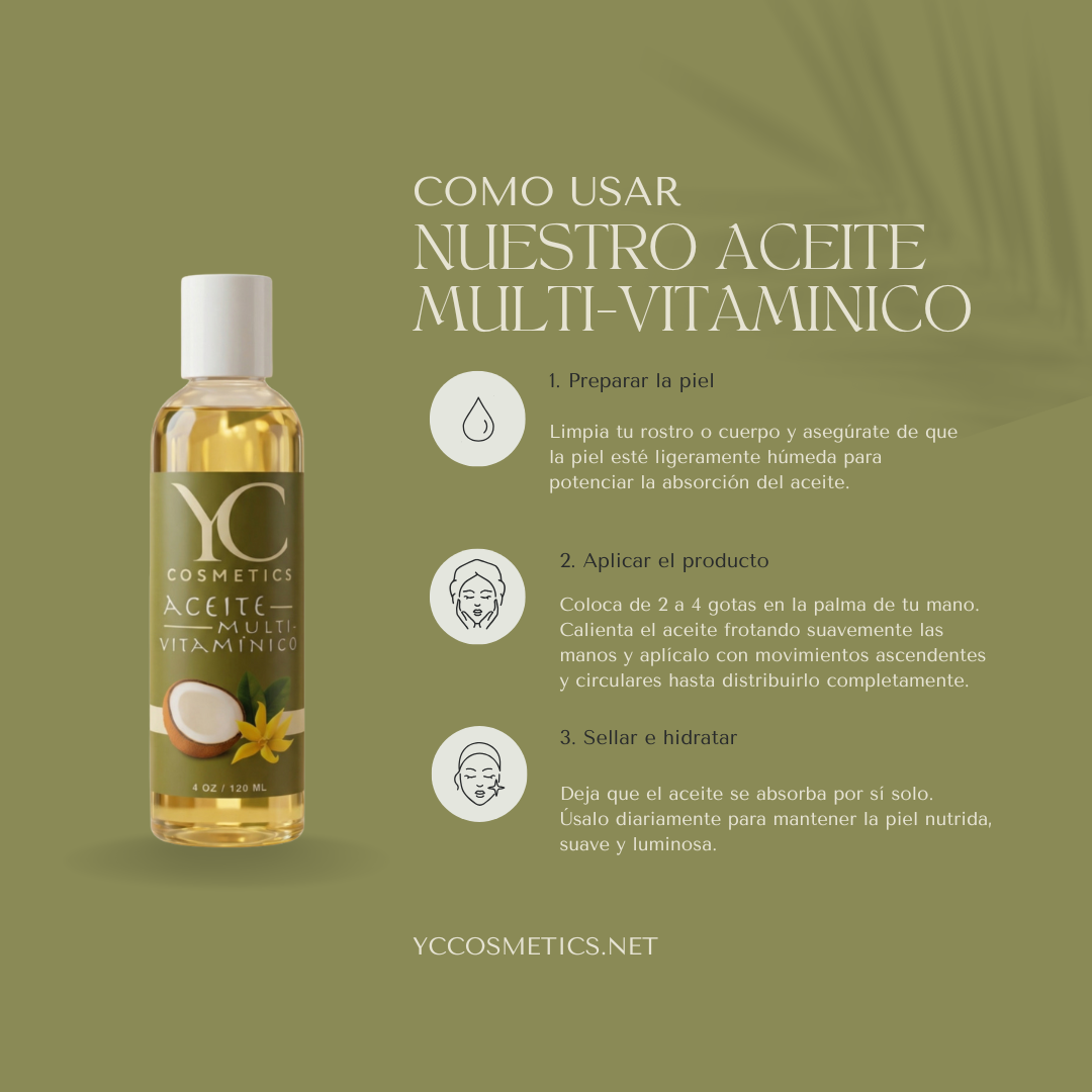 Aceite Multivitaminico - Multivitamin Oil