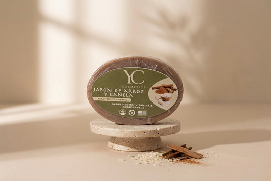Jabón de arroz y canela - Rice and cinnamon soap