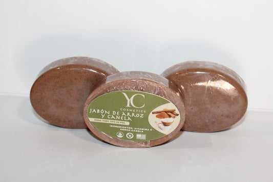 Jabón de arroz y canela - Rice and cinnamon soap