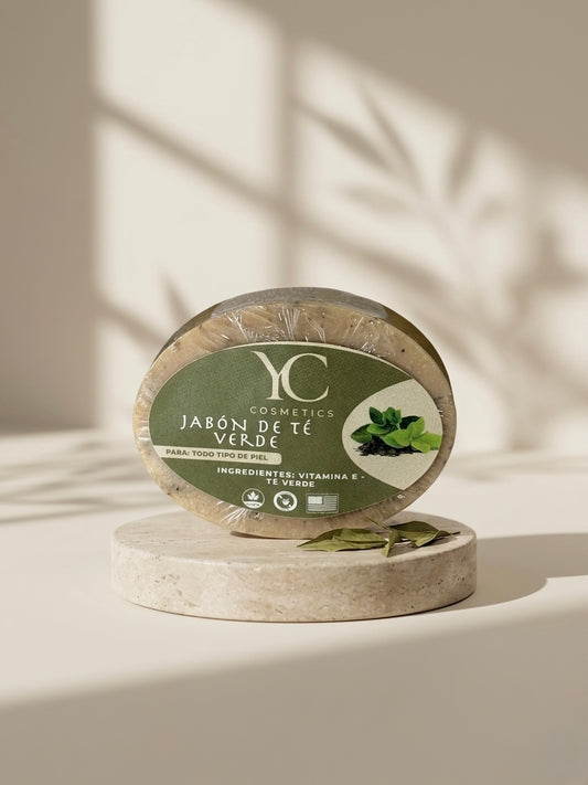 Jabón de te verde -                                   Green tea soap