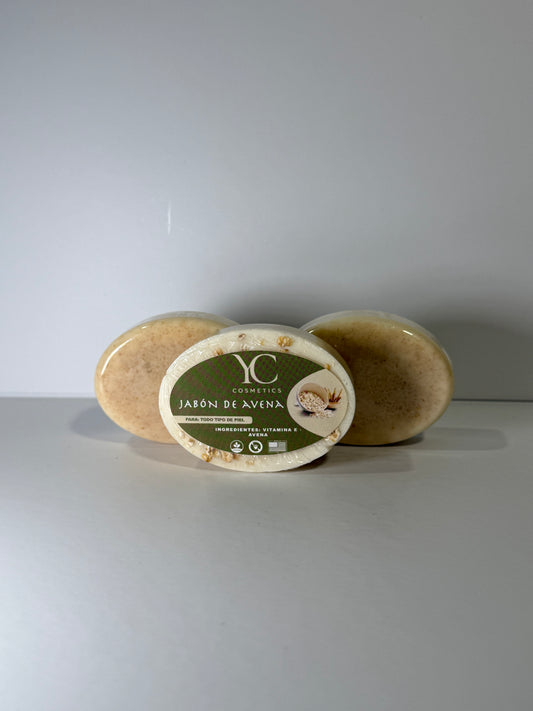 Jabón de avena - oatmeal soap