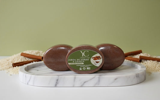 Jabón de arroz y canela - Rice and cinnamon soap