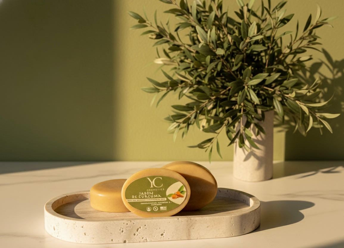 Jabón de cúrcuma - Turmeric soap