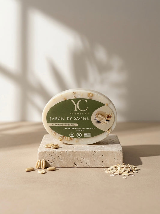 Jabón de avena - oatmeal soap
