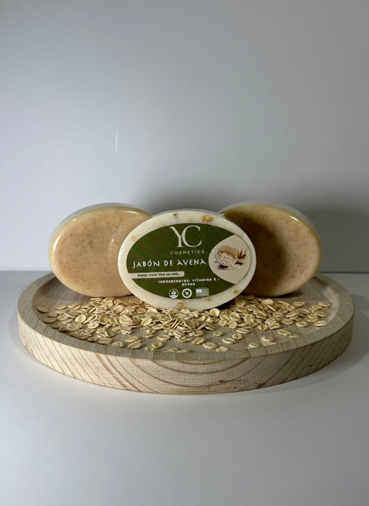 Jabón de avena - oatmeal soap