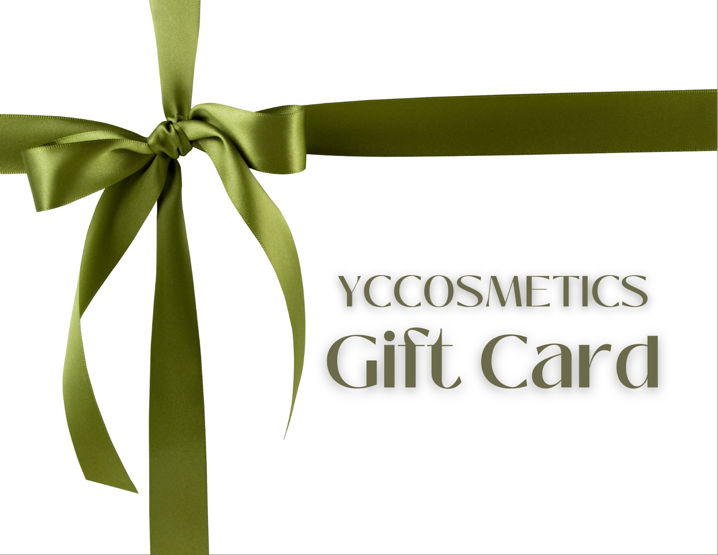 YCCOSMETICS GIFT CARD